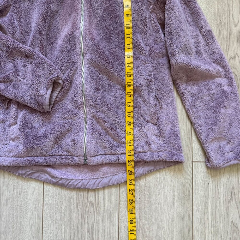 The North Face Full Zip Osito Fleece Jacket Women's Size Medium Purple Outdoor - Picture 3 of 6